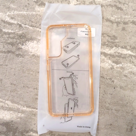 Samsung S22: Rose Gold Shockproof Phone Case + 2 Screen Protectors + 2 Lens... - Picture 3 of 6